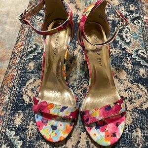 Super cute and colorful heels